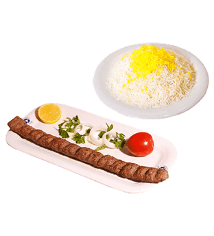 چلوکباب برگ